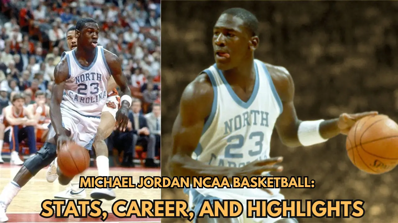 Michael Jordan NCAA Highlights and stats