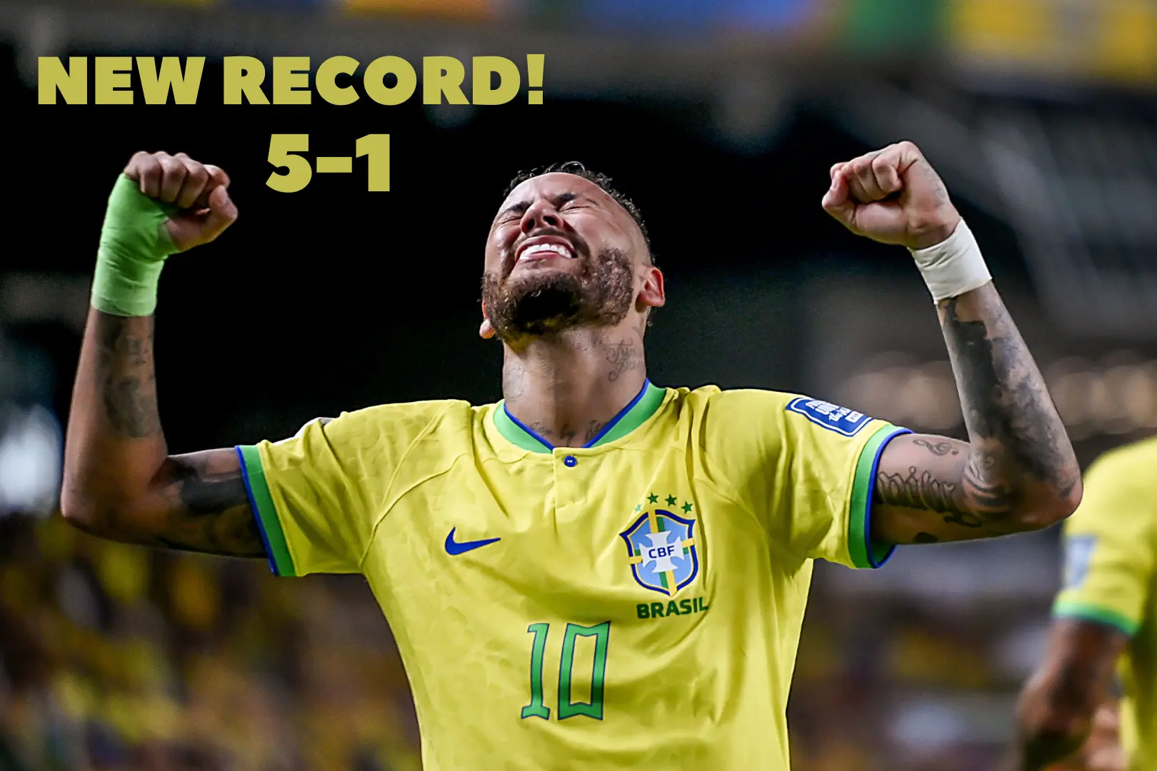 Neymar Sets New Record in Brazil’s Victory over Bolivia