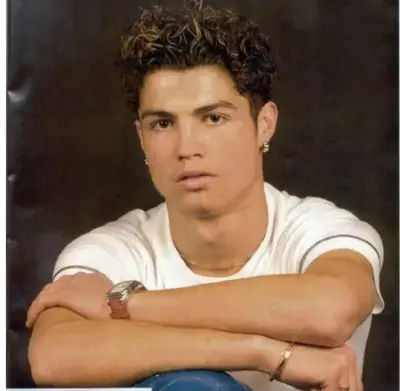 Ronaldo's old hairstyle