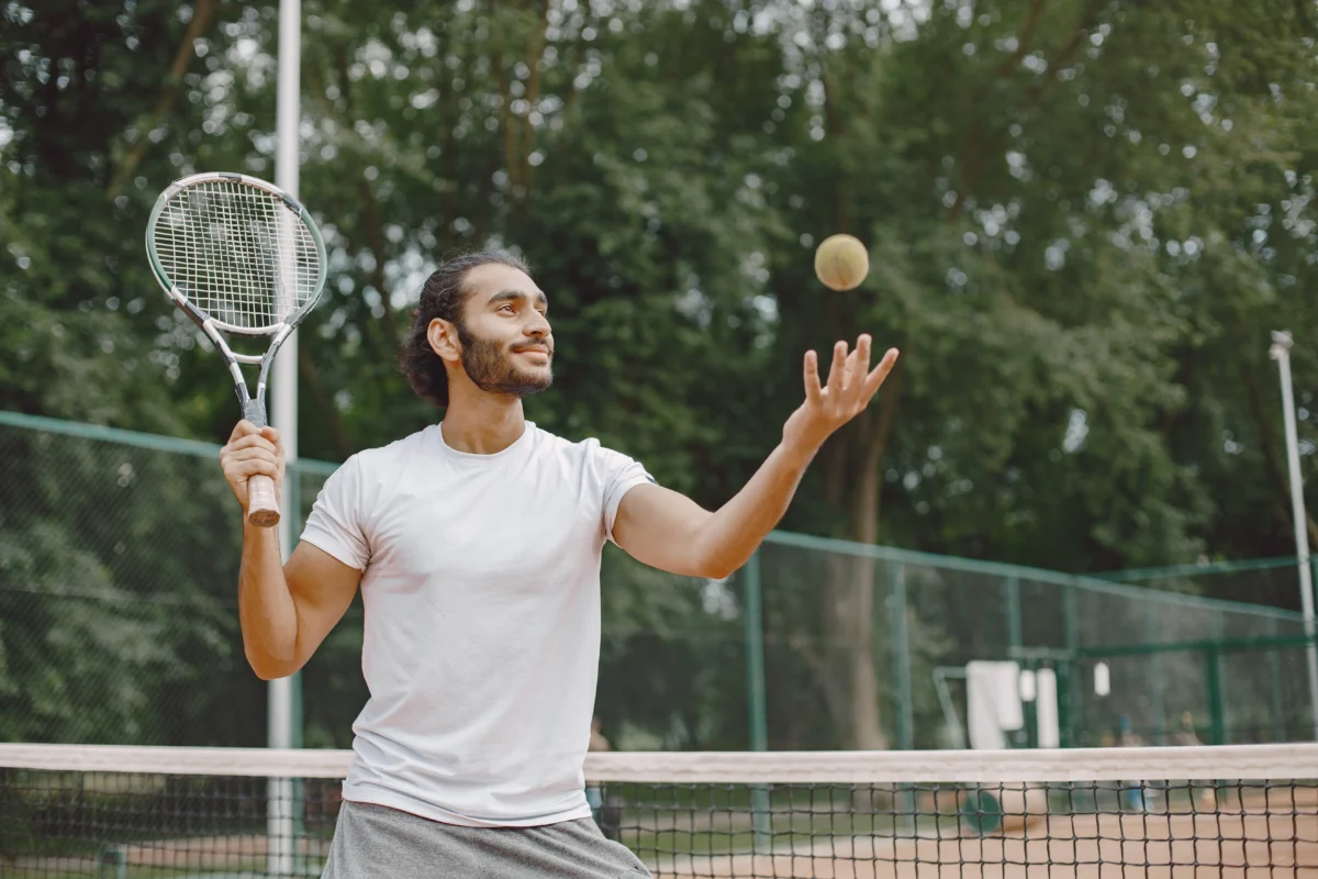 Tennis can help you stay fit and healthy